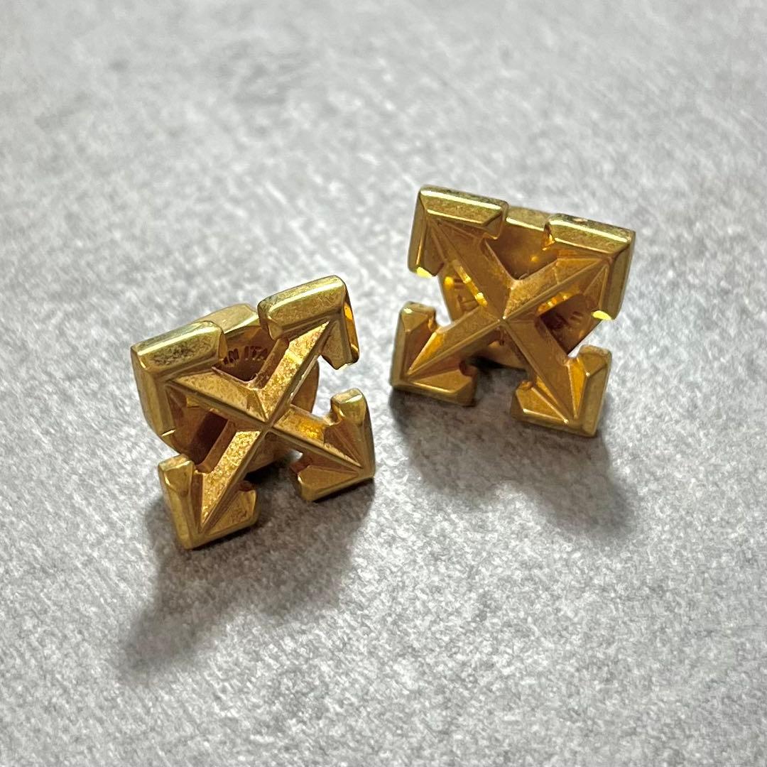 【最終値下げ】希少品 Off-White(オフホワイト) ピアス 両耳 最終値下げ】希少品 Off-White(オフホワイト) ピアス 両耳 - メルカリ