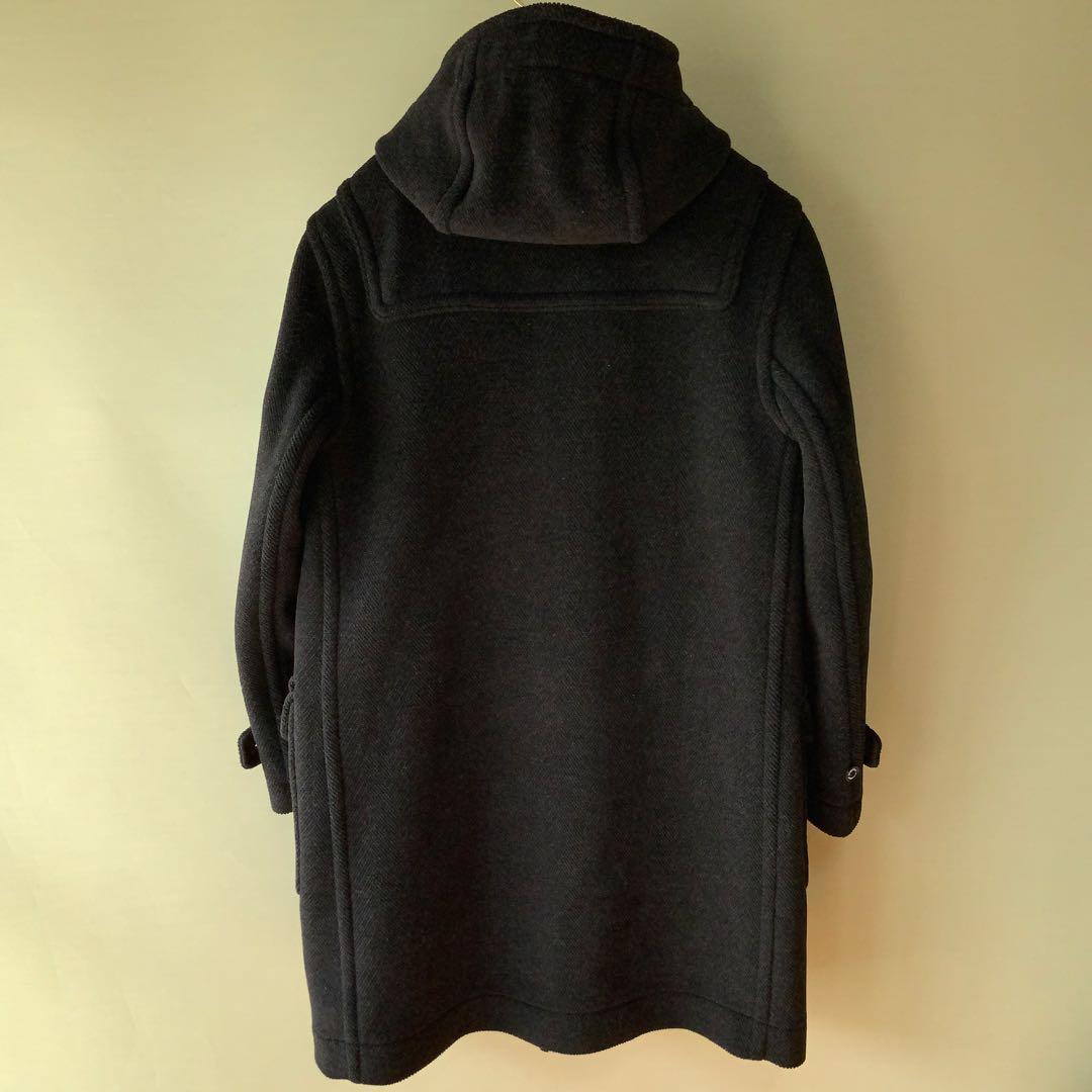 極美INVERTEREインバーティア ダッフルコート38チャコールグレー英国製