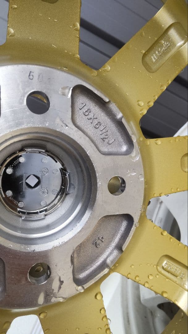 16inch 6.5J+42 PCD100 4H 4本セット