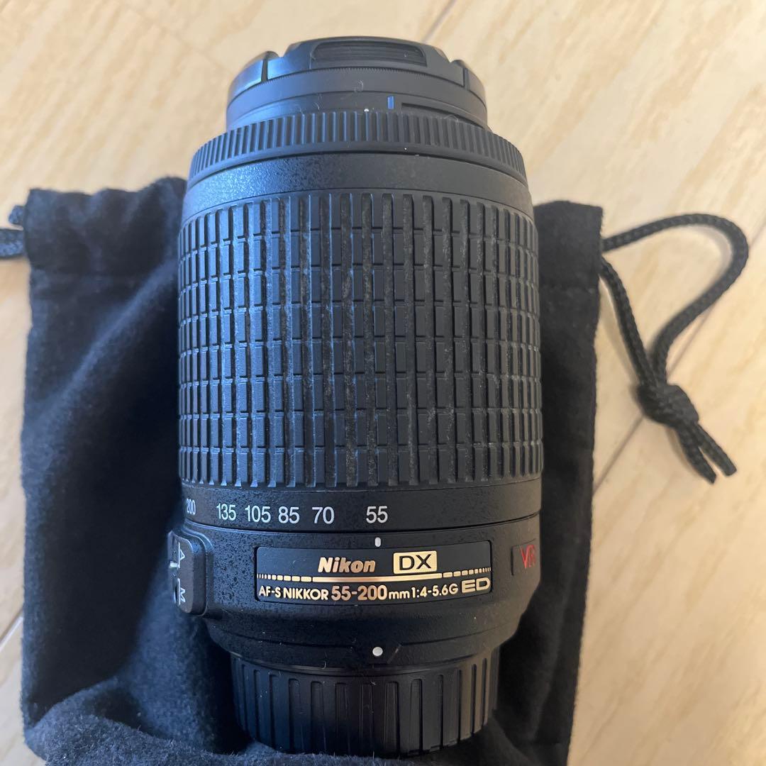 Nikon 望遠ズームレンズ 55-200mm フード　フィルター付 Amazon.co.jp: Nikon 望遠ズームレンズ AF-S DX VR Zoom Nikkor ED 55