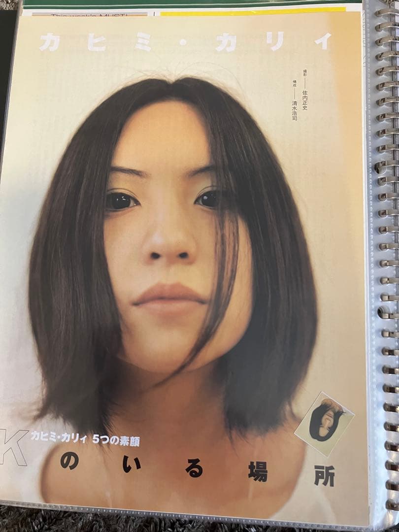 カヒミ・カリィ大容量切り抜きファイル2冊/ファッション/音楽雑誌