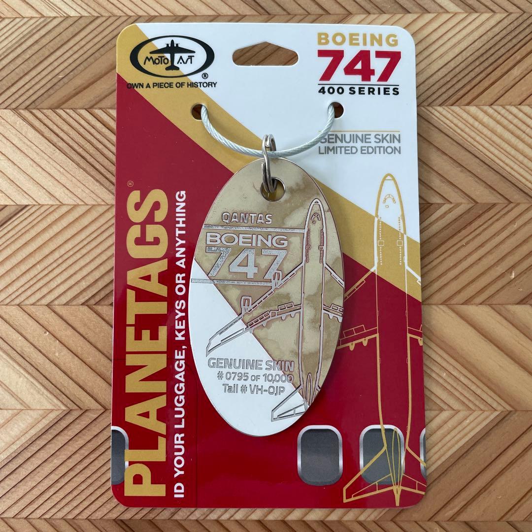 (新品未使用) 激レア PLANETAGS カンタス航空 VH-OJP Sold Out】PLANETAGS B747 VH-OJP Qantas プレインタグス カンタス航空