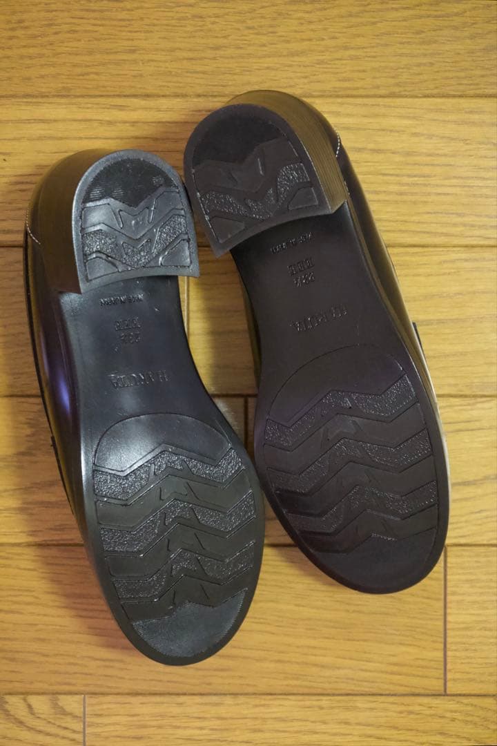 SIIILON×HARUTA memory loafers 23.5cm