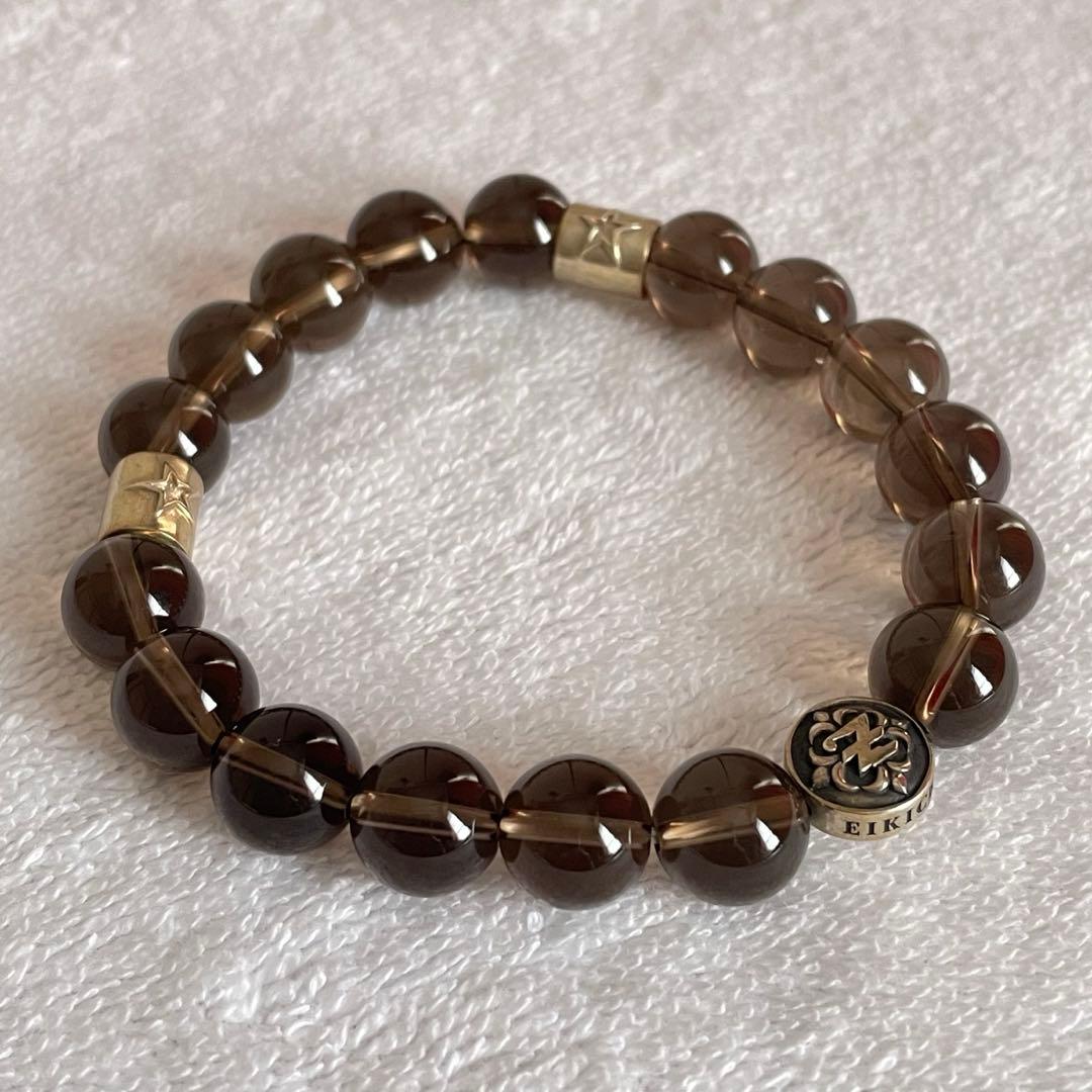 矢沢永吉 ストーンブレス(Z Lily)スモーキークォーツ☆天然石☆新品未