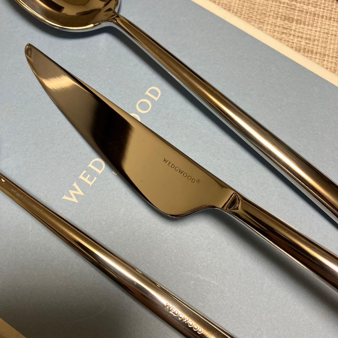 未使用】ウェッジウッド ディナー カトラリー セット 18-10 ステンレス