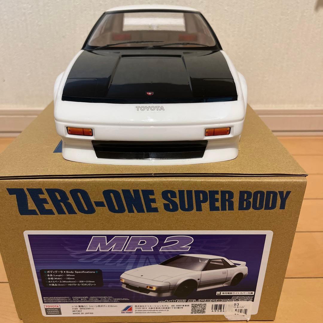 スーパーボディミニ MR2(AW11) ラジコンボディ ABCホビー - メルカリ