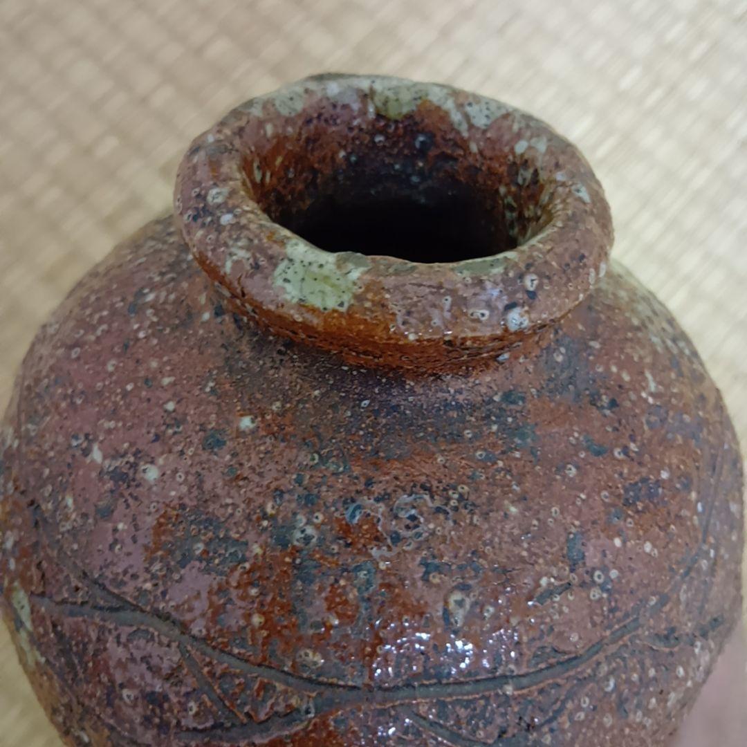 骨董品 壺 希少 未使用 極美品 小壺 陶器 工芸 陶芸