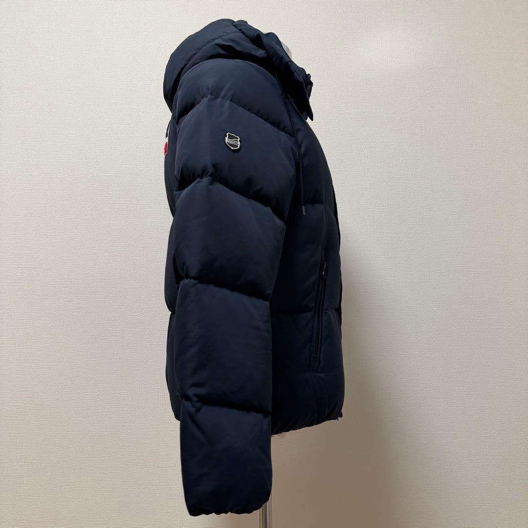 ムータマリン×ROYAL FLASH ダウンジャケット ワッペン ゴルフ 紺 M