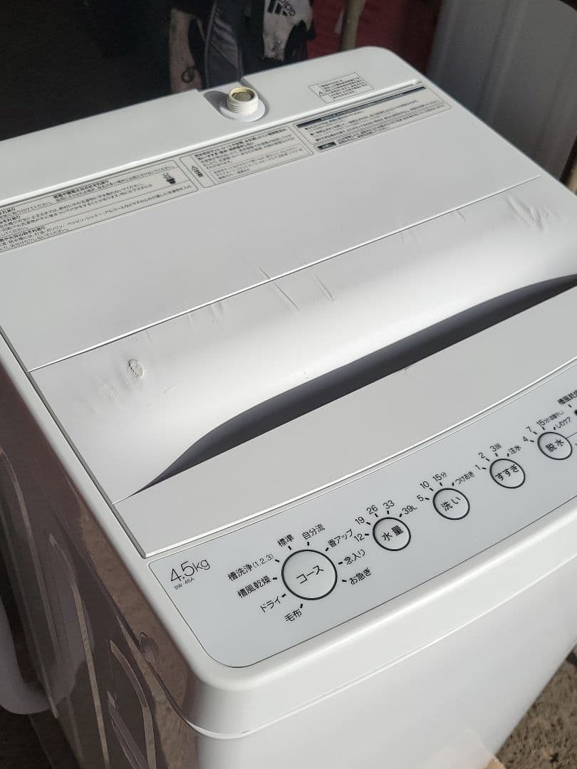 メル64437 Haier 洗濯機 BW-45A 4.5kg 2021年製