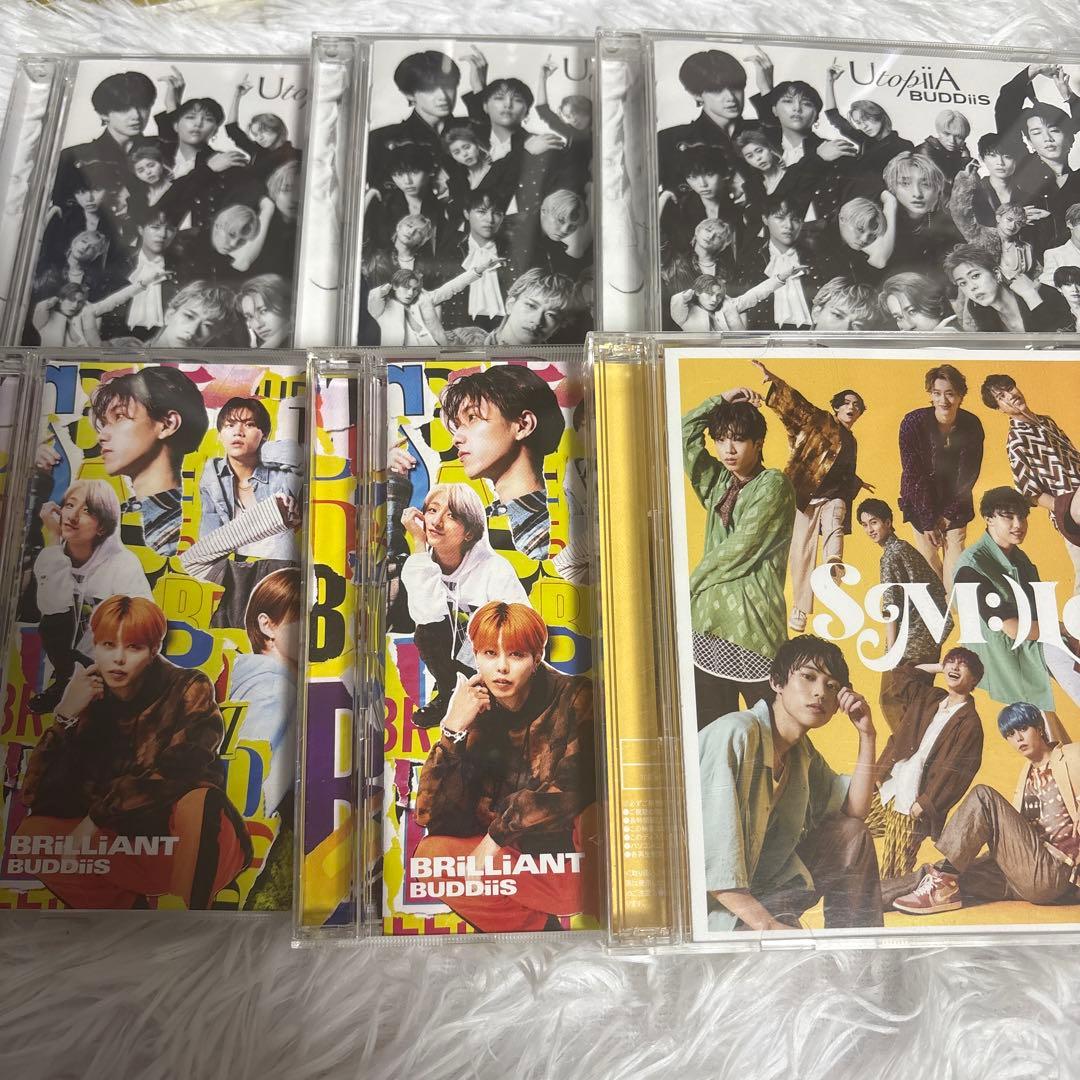 BUDDiiS CD 6枚セット BUDDiiS／THIS IS BUDDiiS（初回生産限定盤 Type-A／CD＋Blu-ray