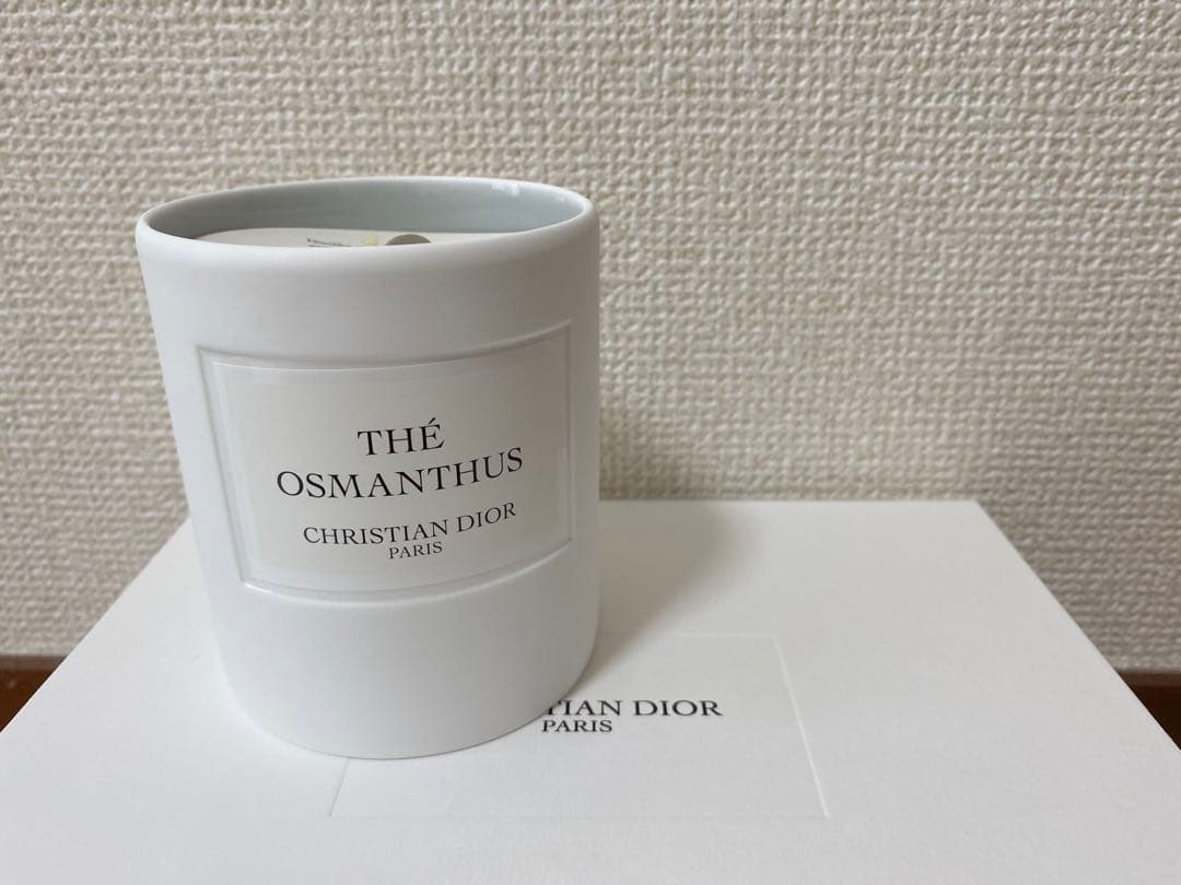 新品 DIOR クリスチャンディオール キャンドル テ オスマンサス 250g