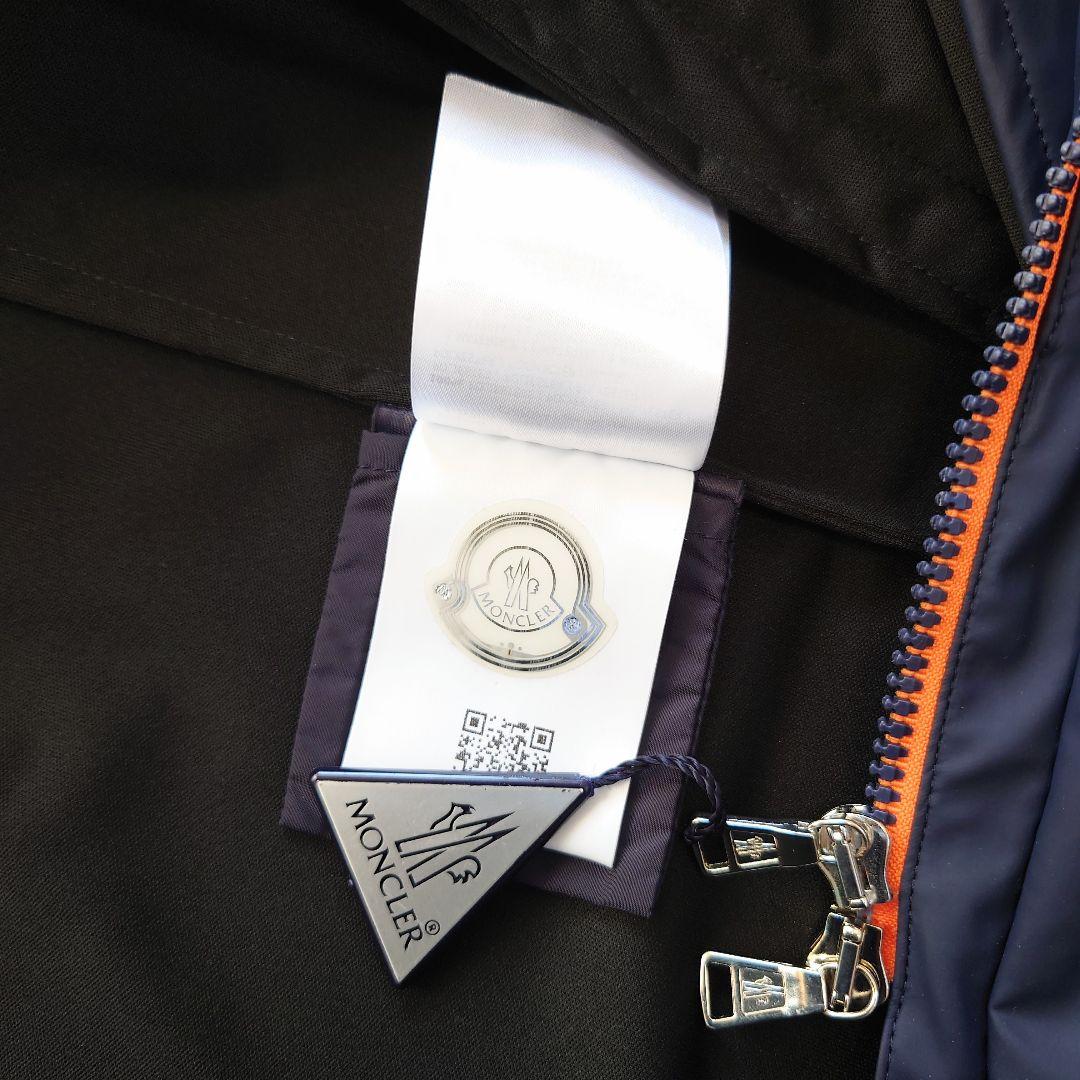 未使用】MONCLER フーディ スプリングコート LORMONT ネイビー - メルカリ