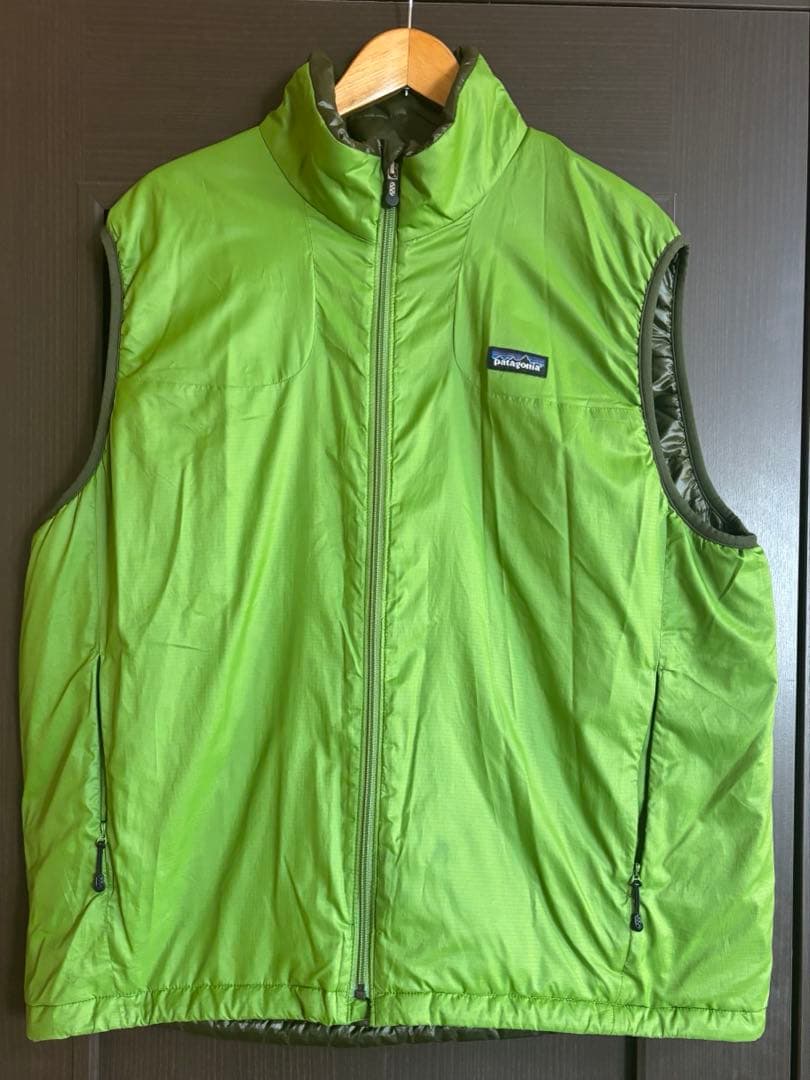 patagonia メンズ XL グリーン ベスト 中古・古着通販】Patagonia (パタゴニア) フリースベスト グリーン