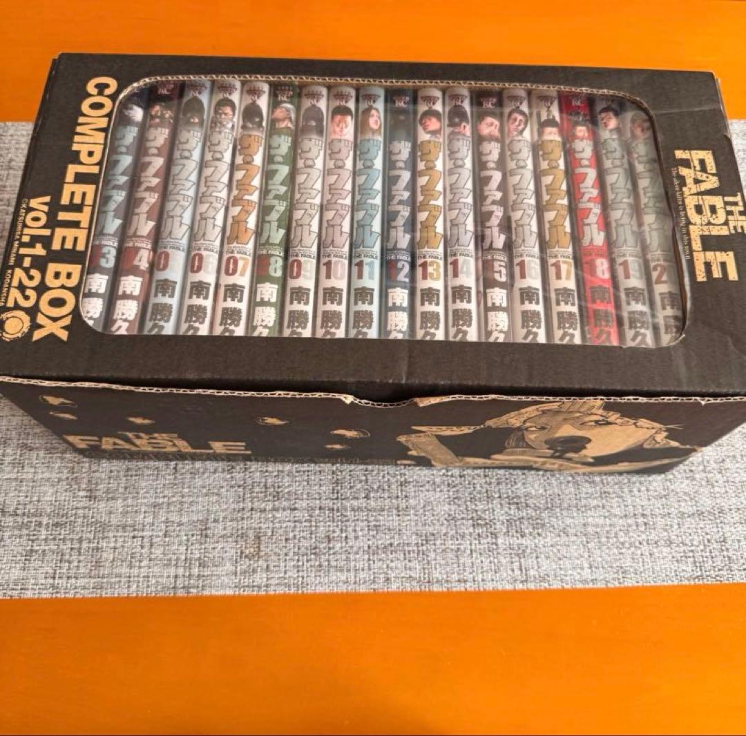 ザ　ファブル　コンプリートBOX 売り切り　送料込み ザ・ファブル 全巻セット（全22巻） | 八文字屋OnlineStore