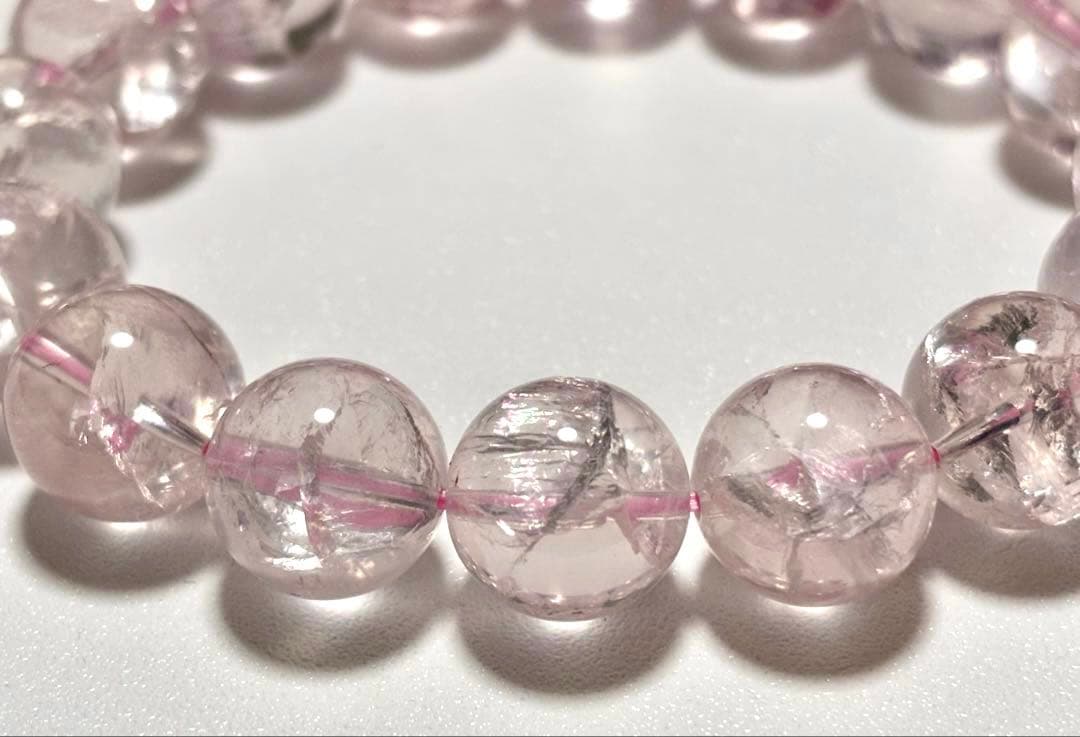 究極品質 虹煌めく愛の守護石 幻のプレミアムアイリスローズクォーツ