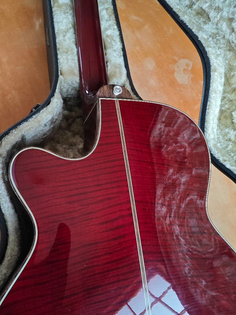 ナルト様専用【美品】タカミネ NPT115 杢目ワインレッド - メルカリ