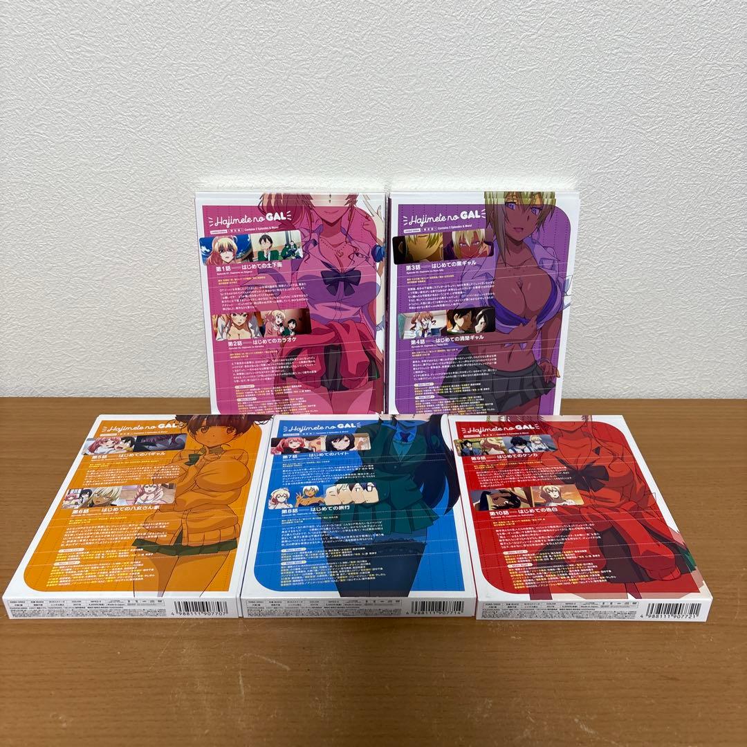 はじめてのギャル DVD 全5巻セット