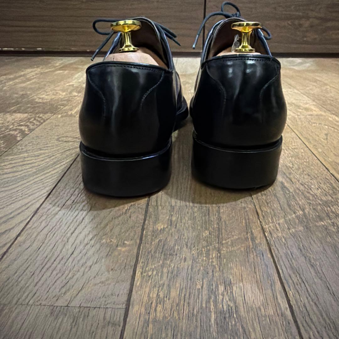 MEERMIN メルミン コードバン サドルシューズ ブラック 7 - メルカリ