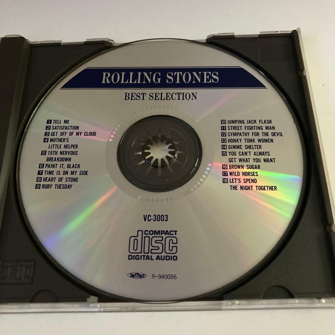 ROLLING STONES BEST SELECTION VC-3003 - メルカリ