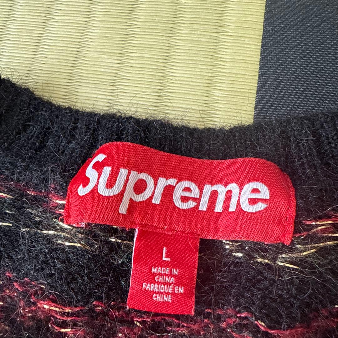 トップス Supreme Flowers llic Sweater \"Black\"