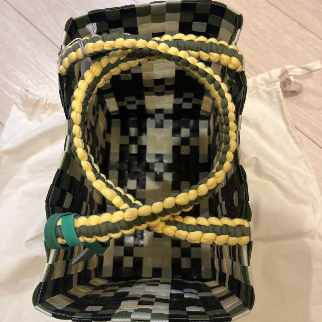 未使用品⭐︎マルニ バッグ MARNI ジャージーハンドル バスケット