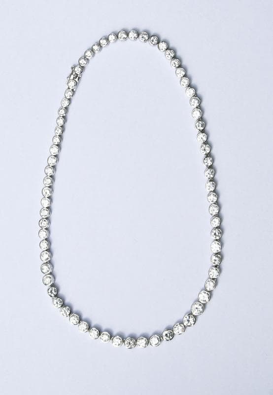 テニスネックレス・ゲルマニウム入り<260131> スポーツネックレス ゲルマニウムネックレス アクセサリー 男性用女性