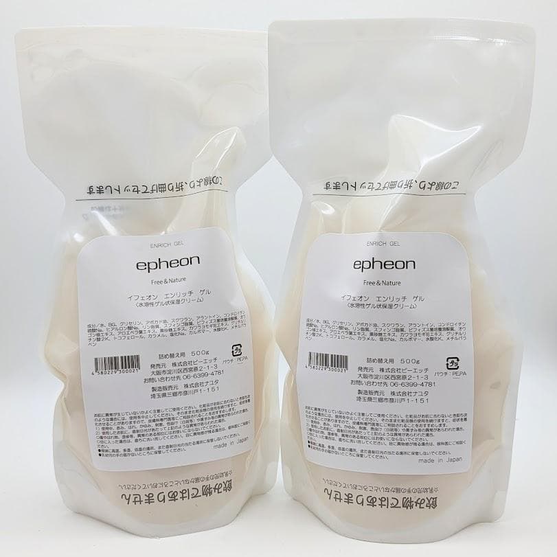 【２個】 イフェオン エンリッチゲル 詰替 500g Amazon.co.jp: ピーエッチ イフェオン エンリッチゲル 500g（詰替用