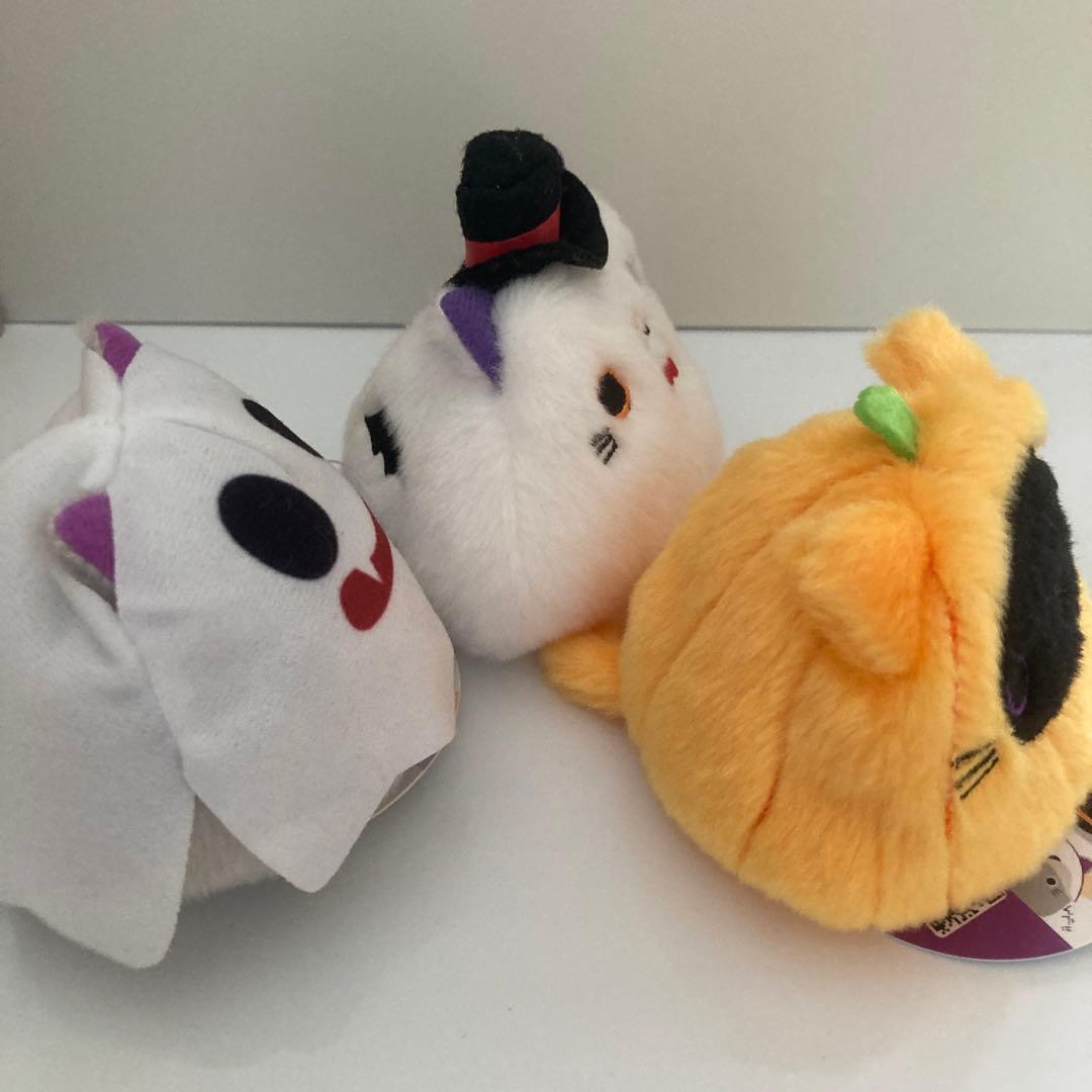 ねこだんご ハロウィンねこだんご ゴースト パンプキン デビル 三英