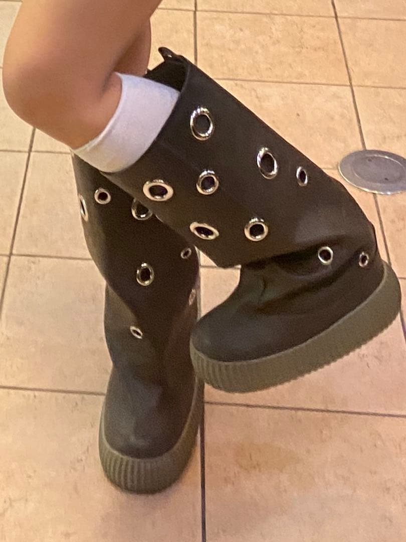 yello 199X LONG BOOTS 24.5cm ロングブーツ