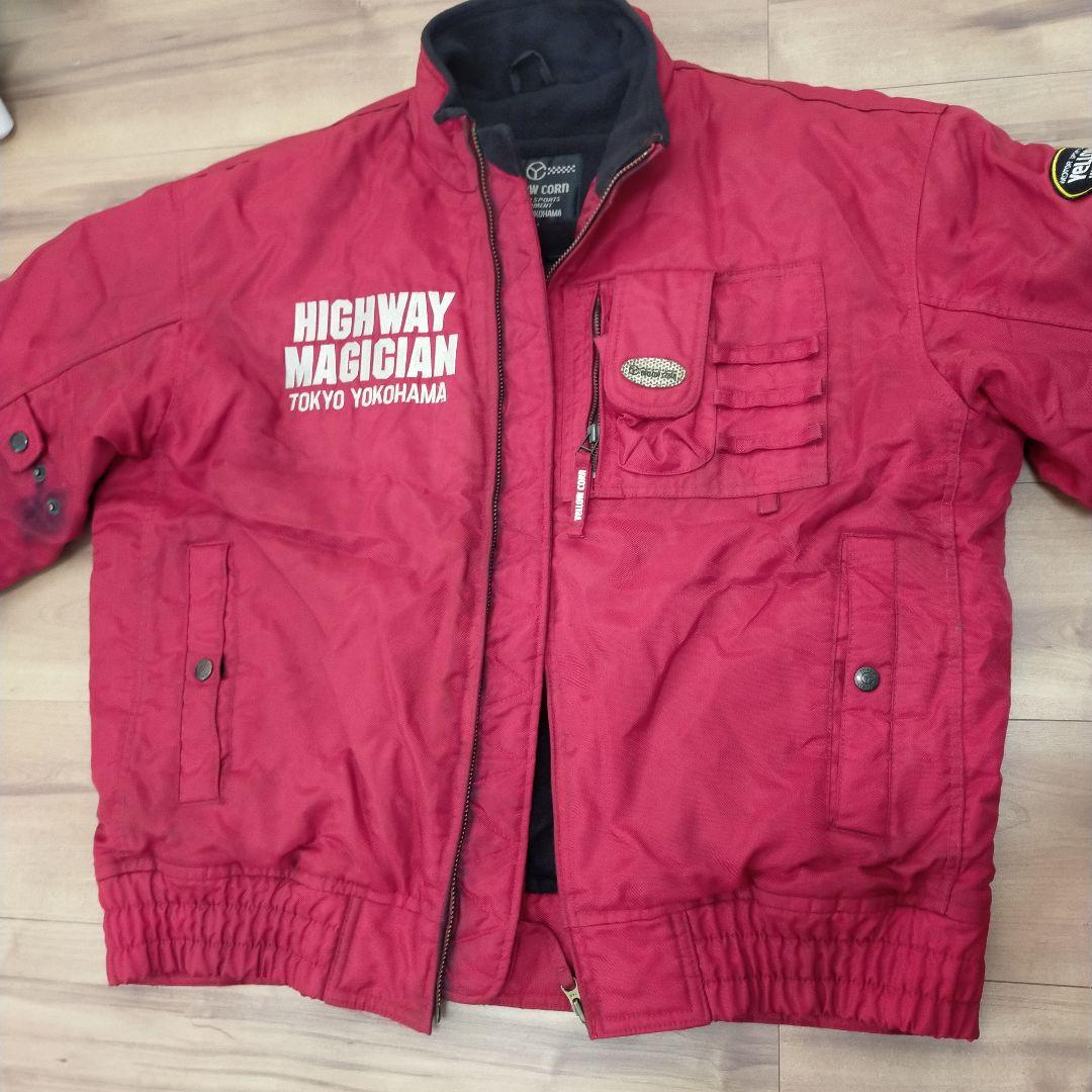 イエローコーン ジャケット 4L 赤 - メルカリ