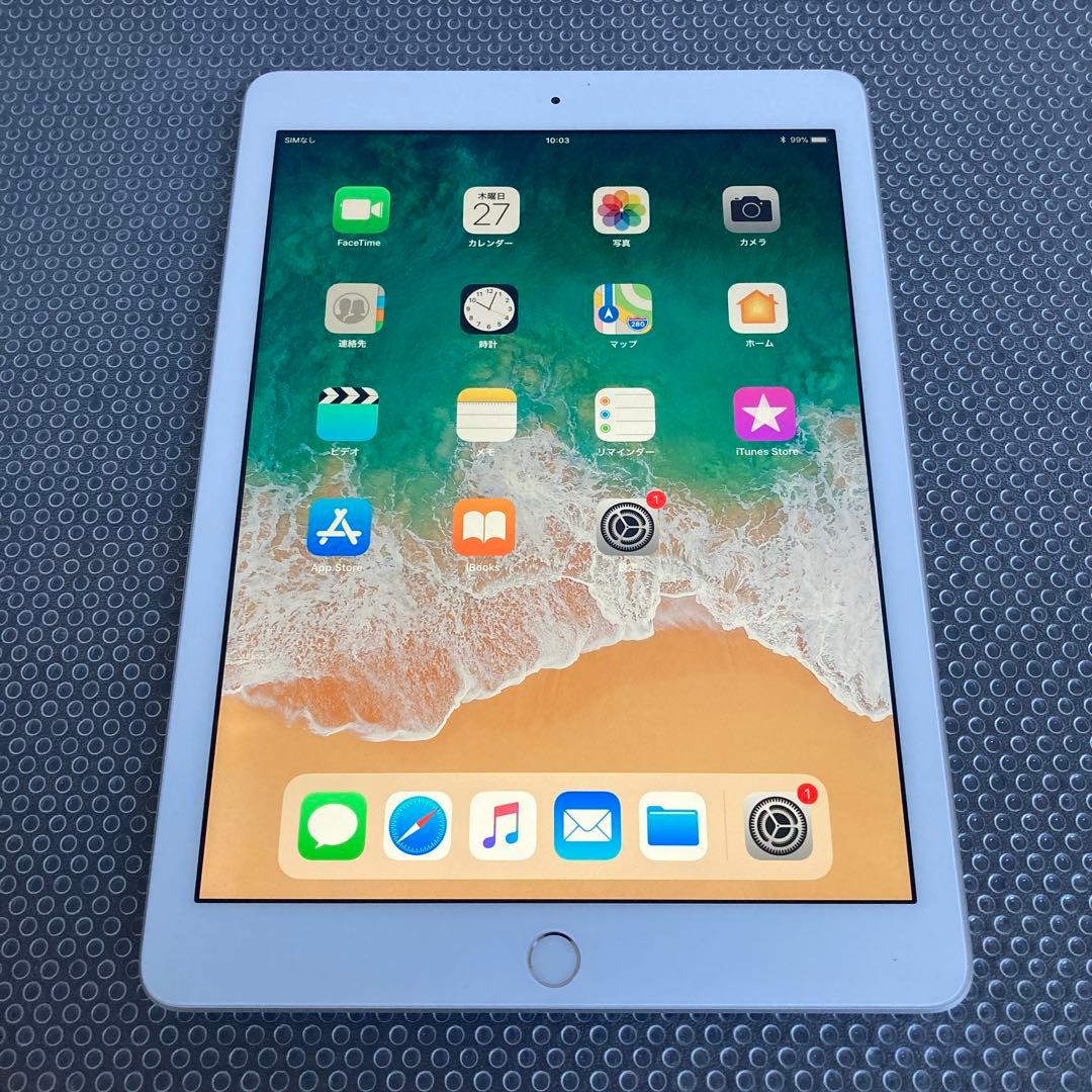 3188 美品☆電池ほぼ新品☆iPad5 第5世代 32GB SIMフリー☆ Apple iPad 第5世代 Wi-Fi+Cellular 32GB 2017年春モデル SIMフリー