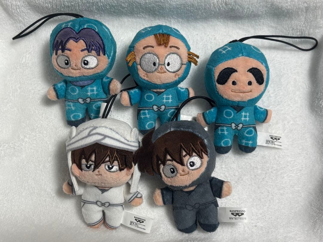 忍たま乱太郎 ほわぬい1年生+土井・天鬼 5人セット - メルカリ