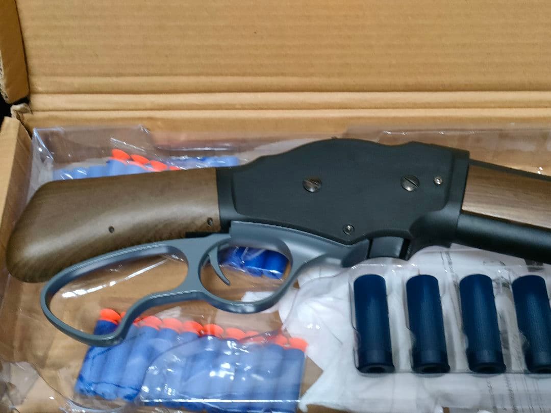 プラ製 ナーフ排莢カート式 スポンジ M1887 ショットガン - メルカリ