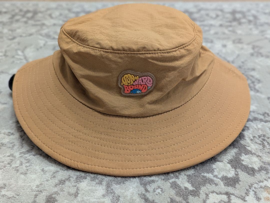 真夏の海に！SUNWARD BOUND サーフハット オレンジベージュ M - メルカリ