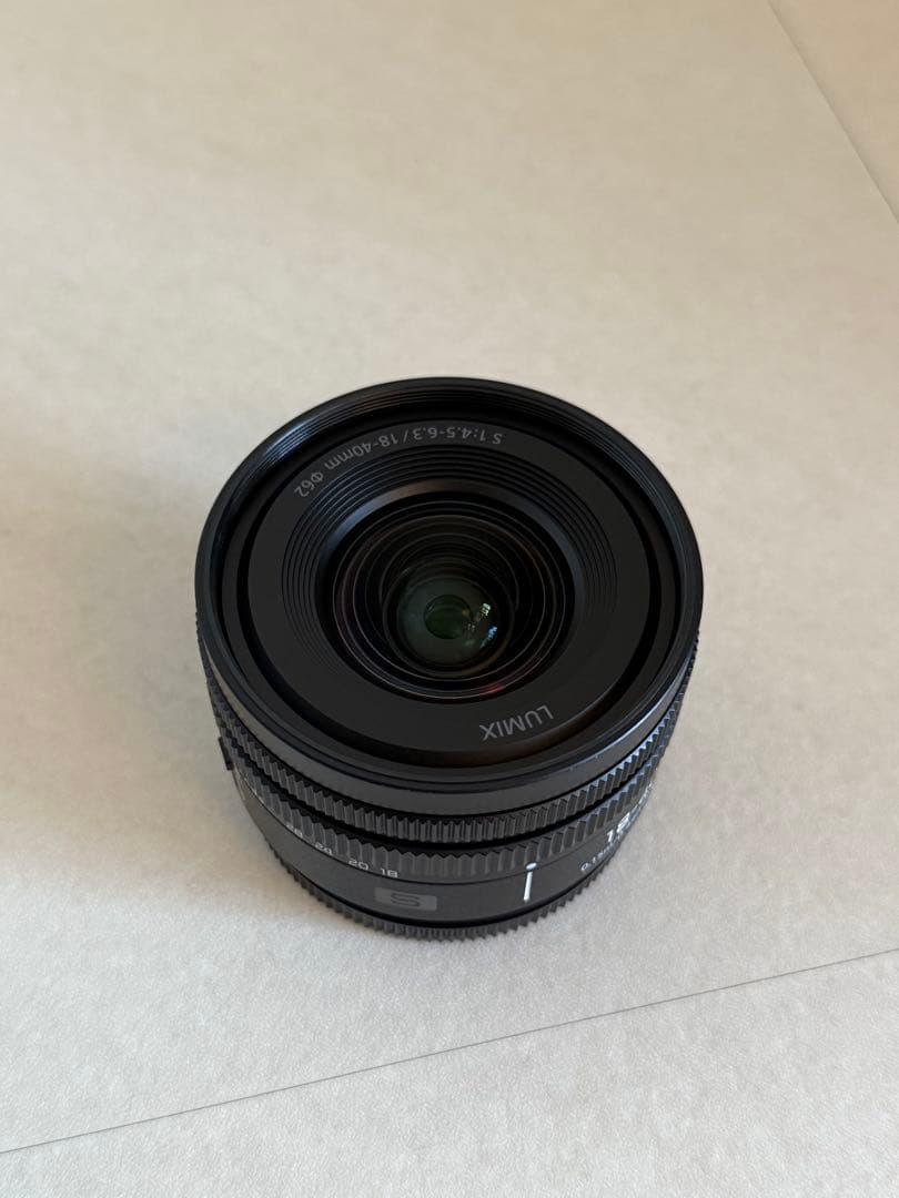 【ほぼ未使用】LUMIX S18-40mm F4.5-6.3