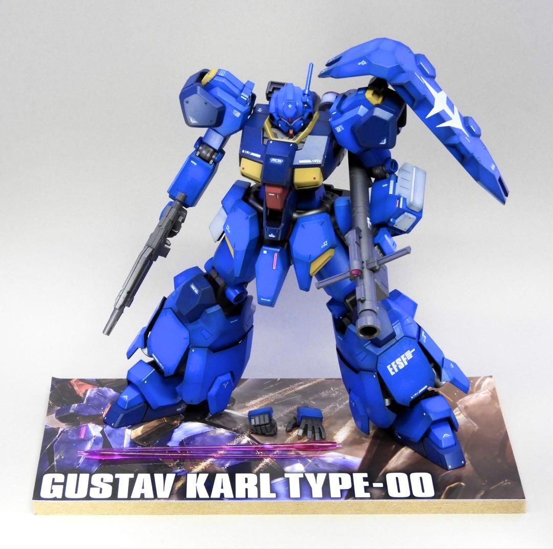 HGUC グスタフカール 00型 全塗装 / ガンプラ 完成品 2 - メルカリ
