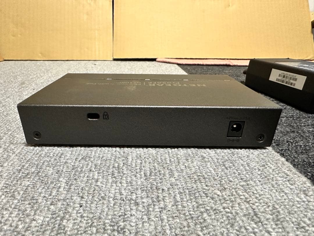 3個セット】傷あり NETGEAR GS108PEv3 ギガビット.
