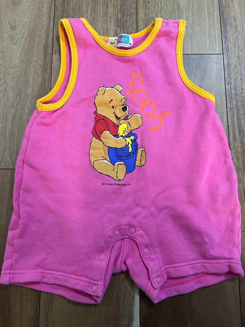 プーさん ロンパース 80 レトロ ヴィンテージ - メルカリ
