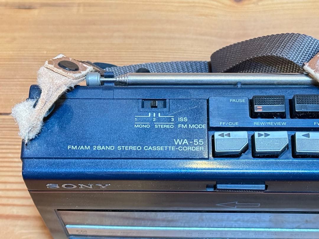 SONY WA-55 カセットプレーヤー ラジオ ソニー - メルカリ