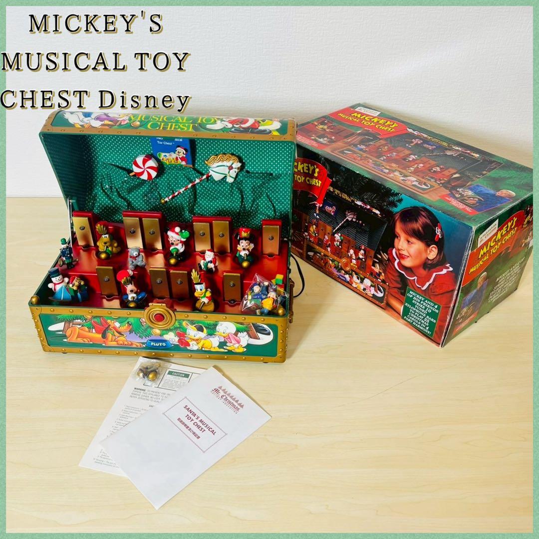MICKEY'S MUSICAL TOY CHEST Disney クリスマス MICKEY'S Musical Toy Chest Mr. Christmas ®️Holiday Innovation