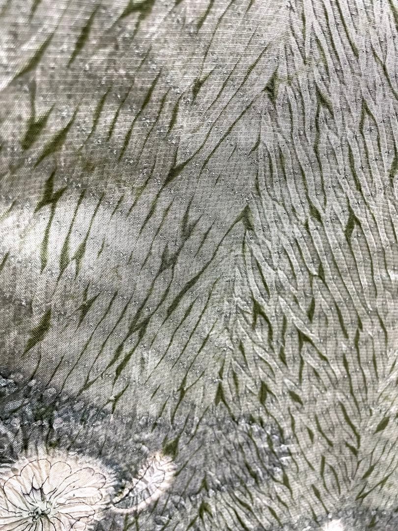 作家物 総絞り 辻が花 大島紬 訪問着 紋なし ガード加工 - メルカリ