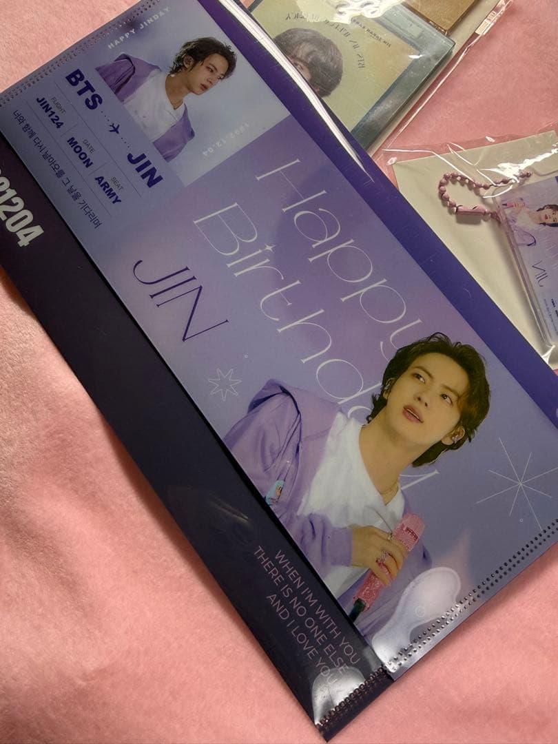 BTS JIN ジン マスター アクスタ 額縁 ミニパネル チケットホルダー