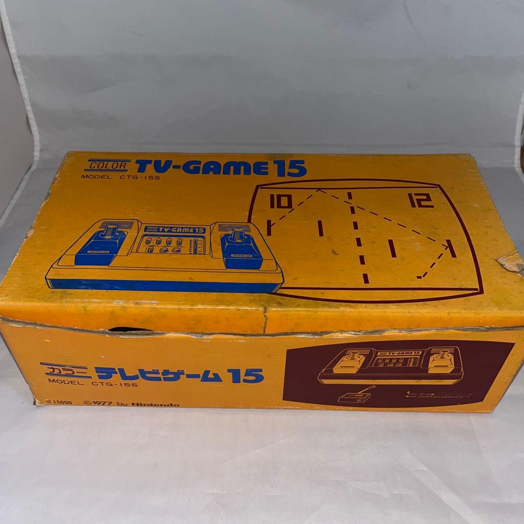 【レア】カラーテレビゲーム 15[MODEL：CTG-15S] COLOR TV GAME 15 Console Boxed CTG-15S Nintendo Tested System