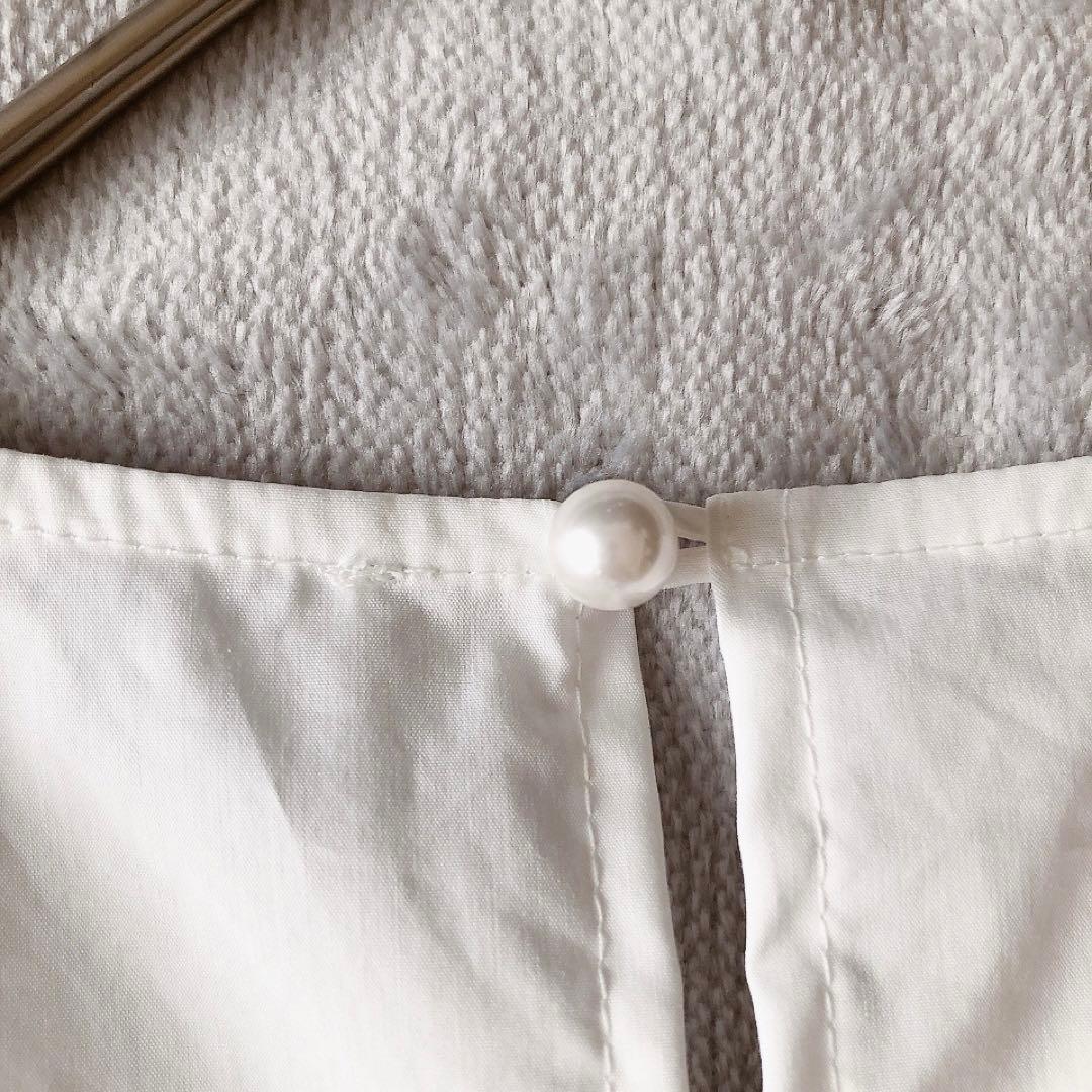 新品タグ付き】2025 Sono ソーノ チュニックブラウス ホワイトAライン