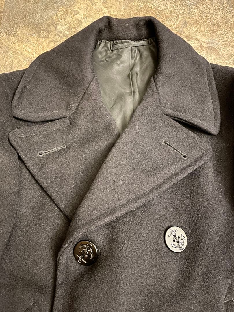 希少サイズ】40〜47s 後期 ヴィンテージU.S.NAVY Pコート 34 - メルカリ