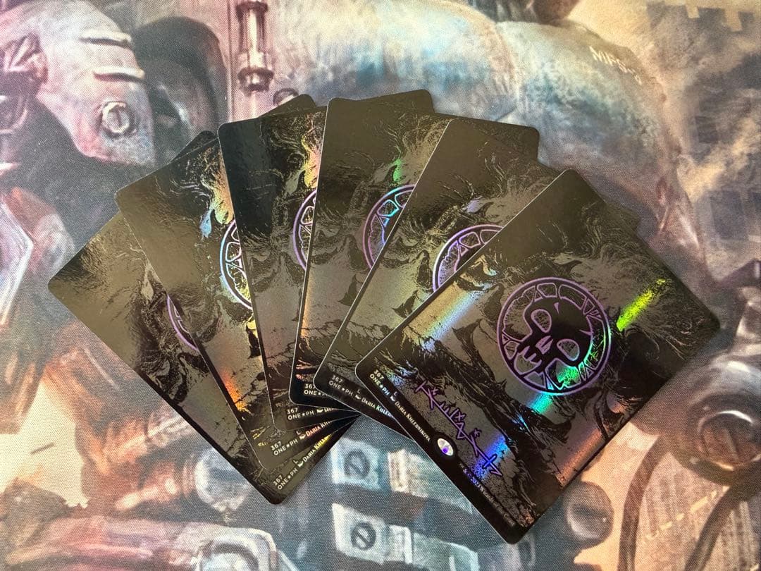 mtg オイルスリック　foil 基本土地　各種6枚セット 2026年最新】土地 オイルスリックの人気アイテム - メルカリ