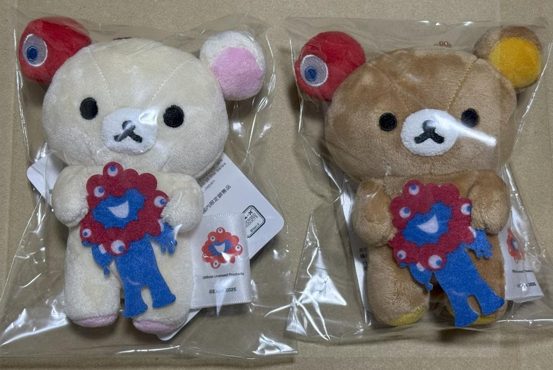 限定4種フルセットリラックマ × ミャクミャク 大阪万博2025