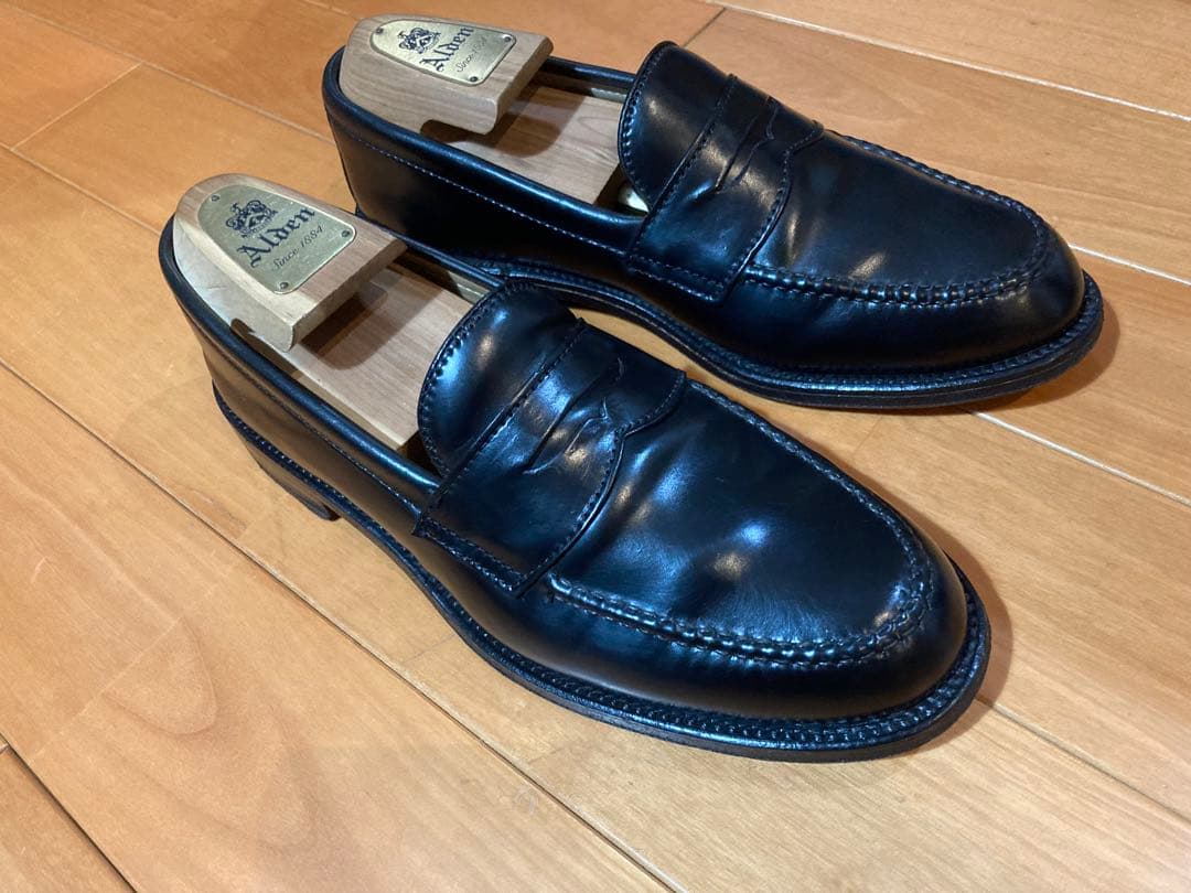ALDEN オールデン ローファー US7.5 25.5cm コードバン