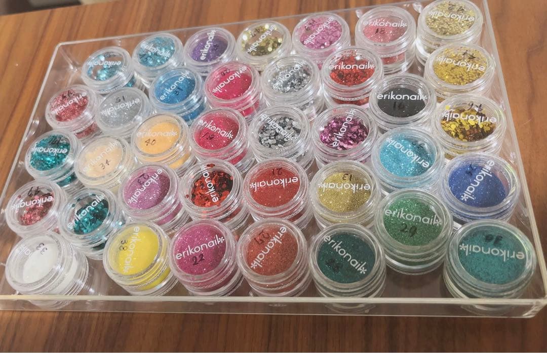 エリコネイル 黒崎えり子 ホログラム セット ネイル カラー ジェルネイル ネイル】黒崎えり子のMyNail第2弾！大好きなピンク＆ハートで気分