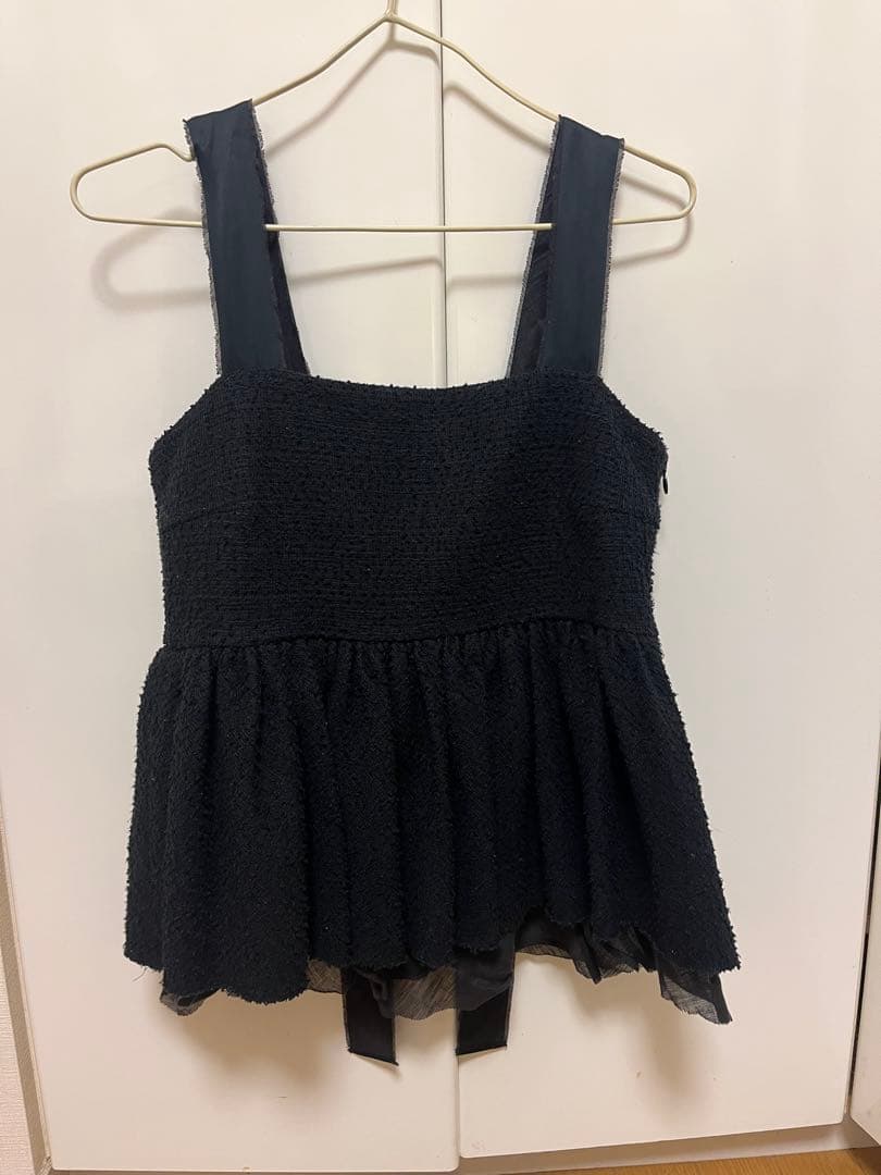 カレンソロジー　ツィーディビスチェ　ブラック ☆お値下げ‼︎☆【Curensology 】ツイーディービスチェ お値下げ